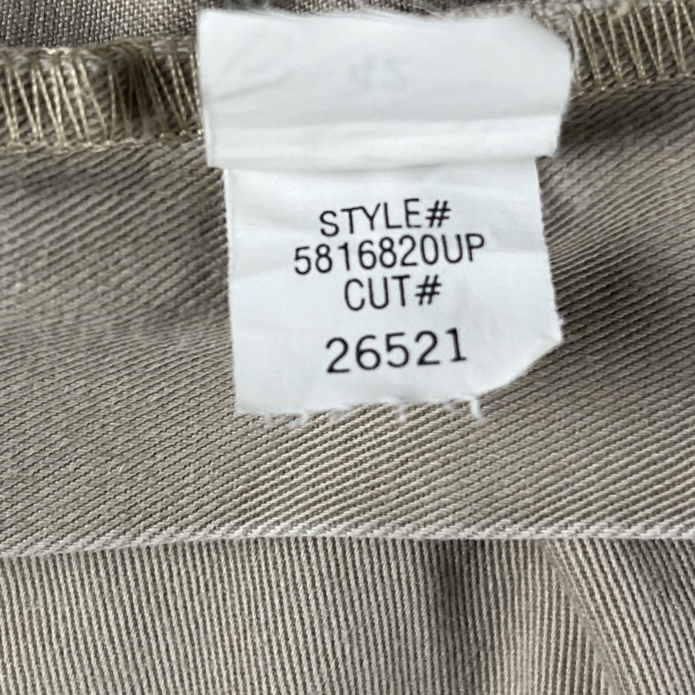 Polo Ralph Lauren Chino Shorts Mens 42 Tan Pleated Cotton Twill - Picture 9 of 11